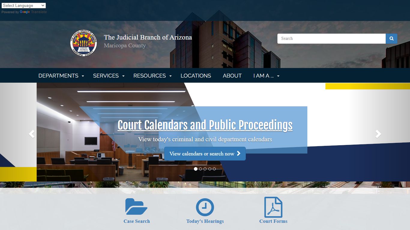 CONTACT INFORMATION MARICOPA COUNTY SUPERIOR COURT